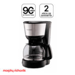 Cafetera electrica de filtro con jarra de cristal 1.25 Lt sistema antigoteo