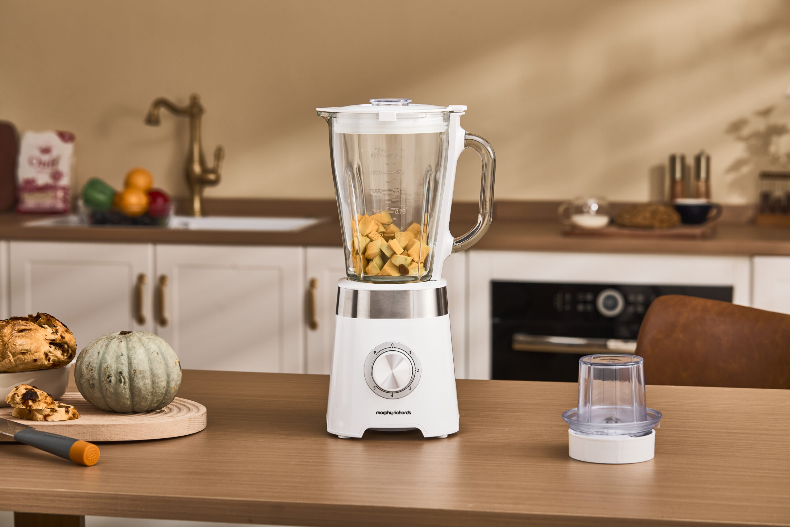 Licuadora de Mesa Blanca - Imagen de 3