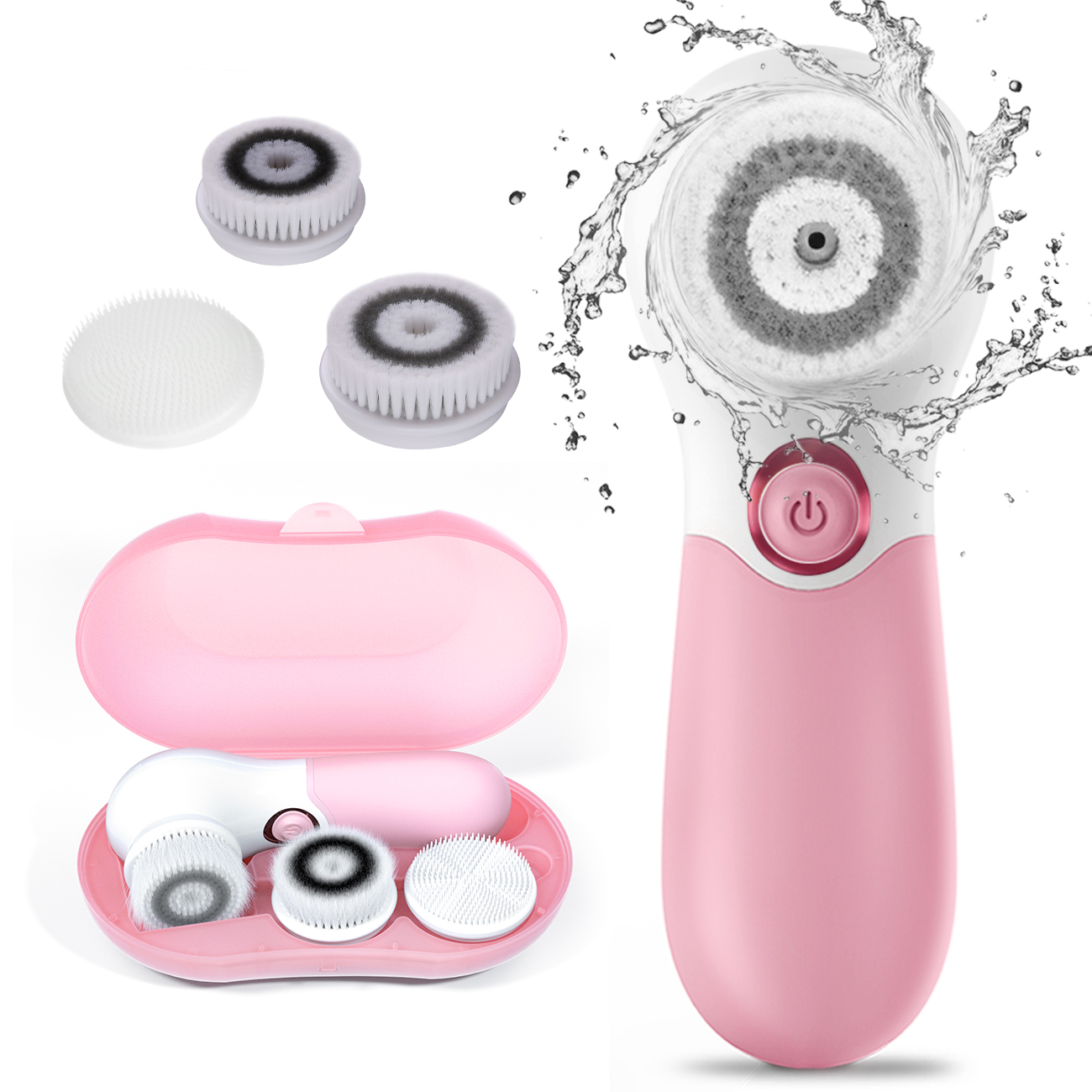 Set Limpiador Facial Eléctrico