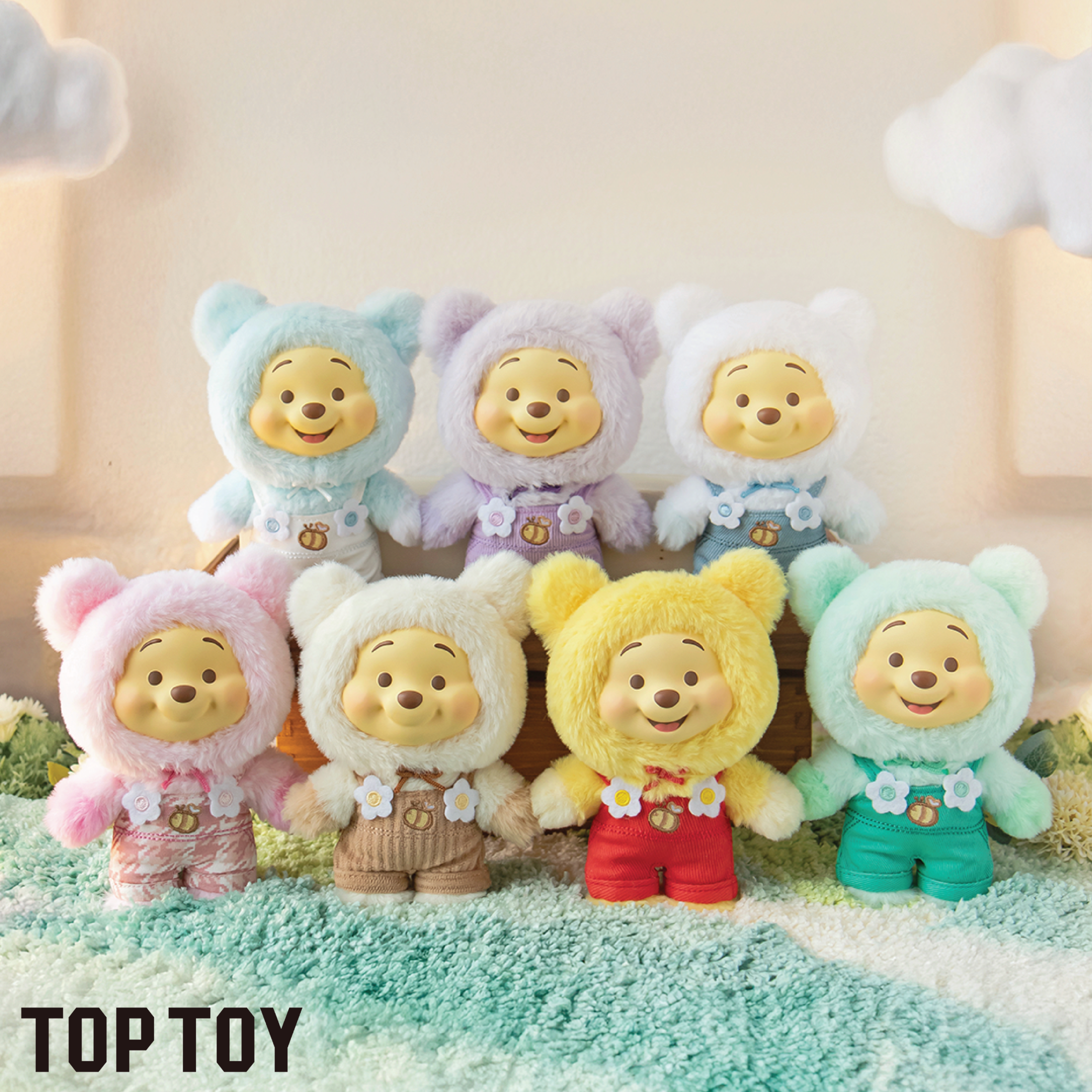 Disney Winnie the Pooh Happy Everyday Series Figures