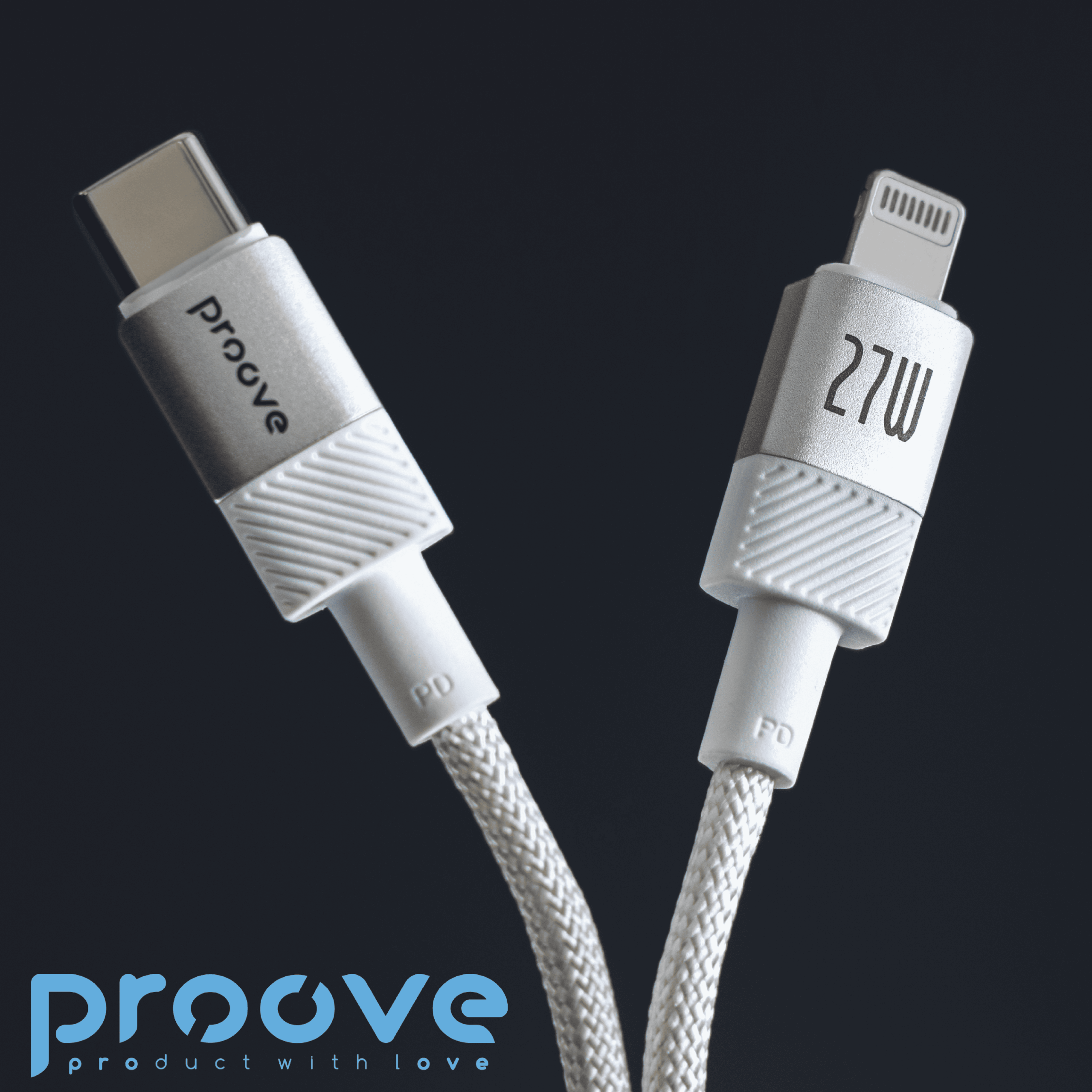 Cable Proove Dense Metal Type-C to Lightning 27W (1m)