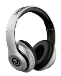 Volkano Impulse Series Bluetooth Headphones – Silver