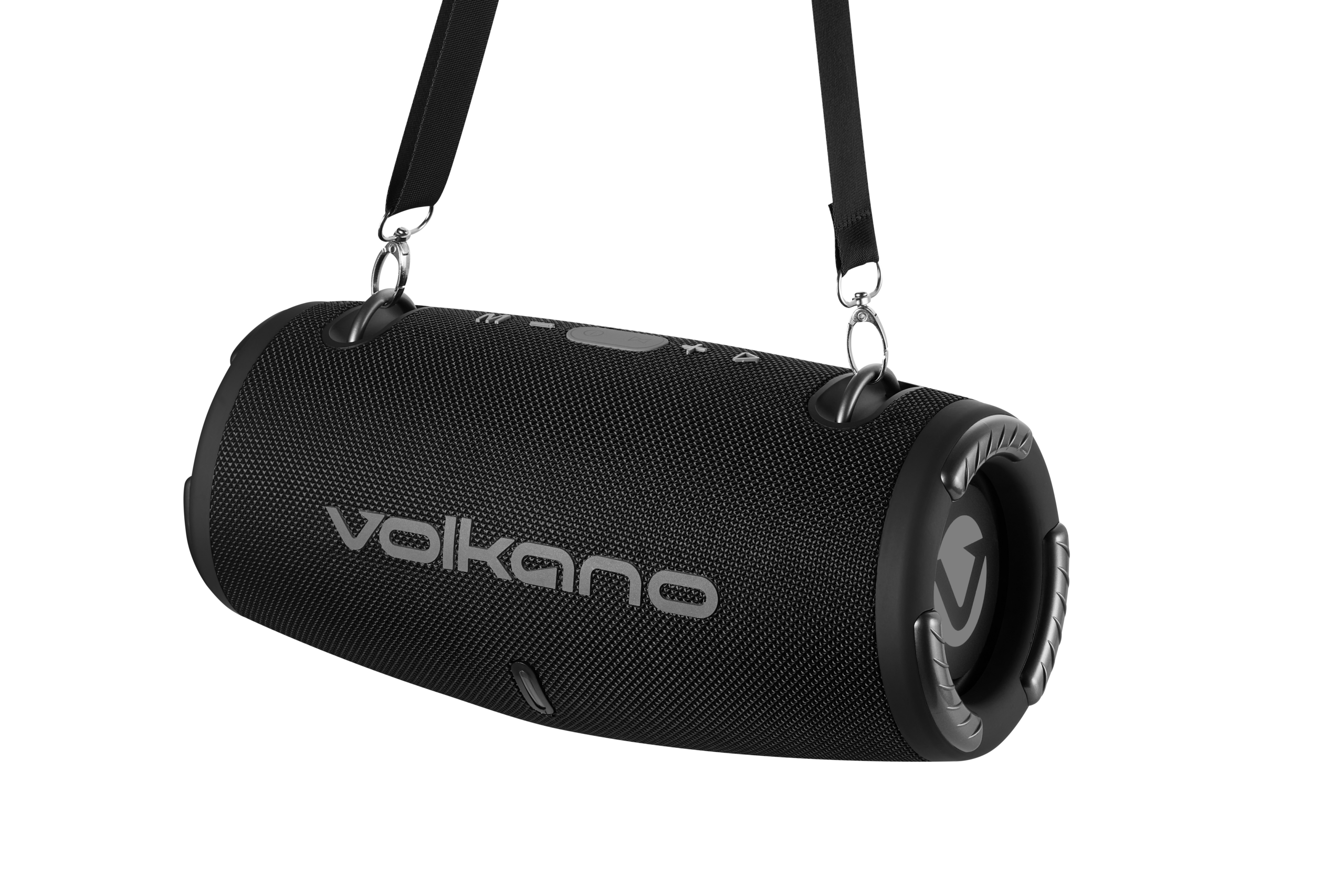 Volkano Cyclone Series Portable Bluetooth Speaker – Black