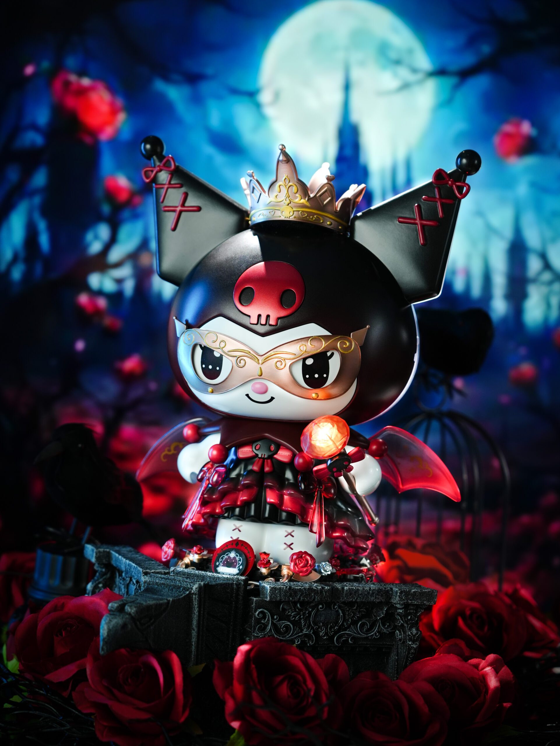 Sanrio Characters-Kuromi Dark Castle Big Figure Building Blocks - Imagen de 2