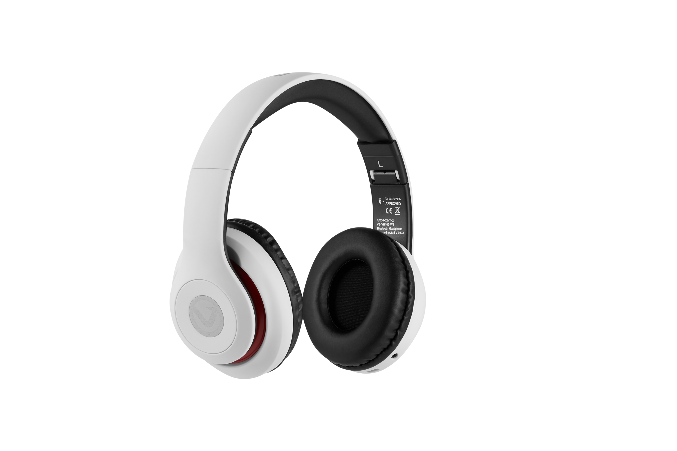Volkano Impulse Series Bluetooth Headphones – White