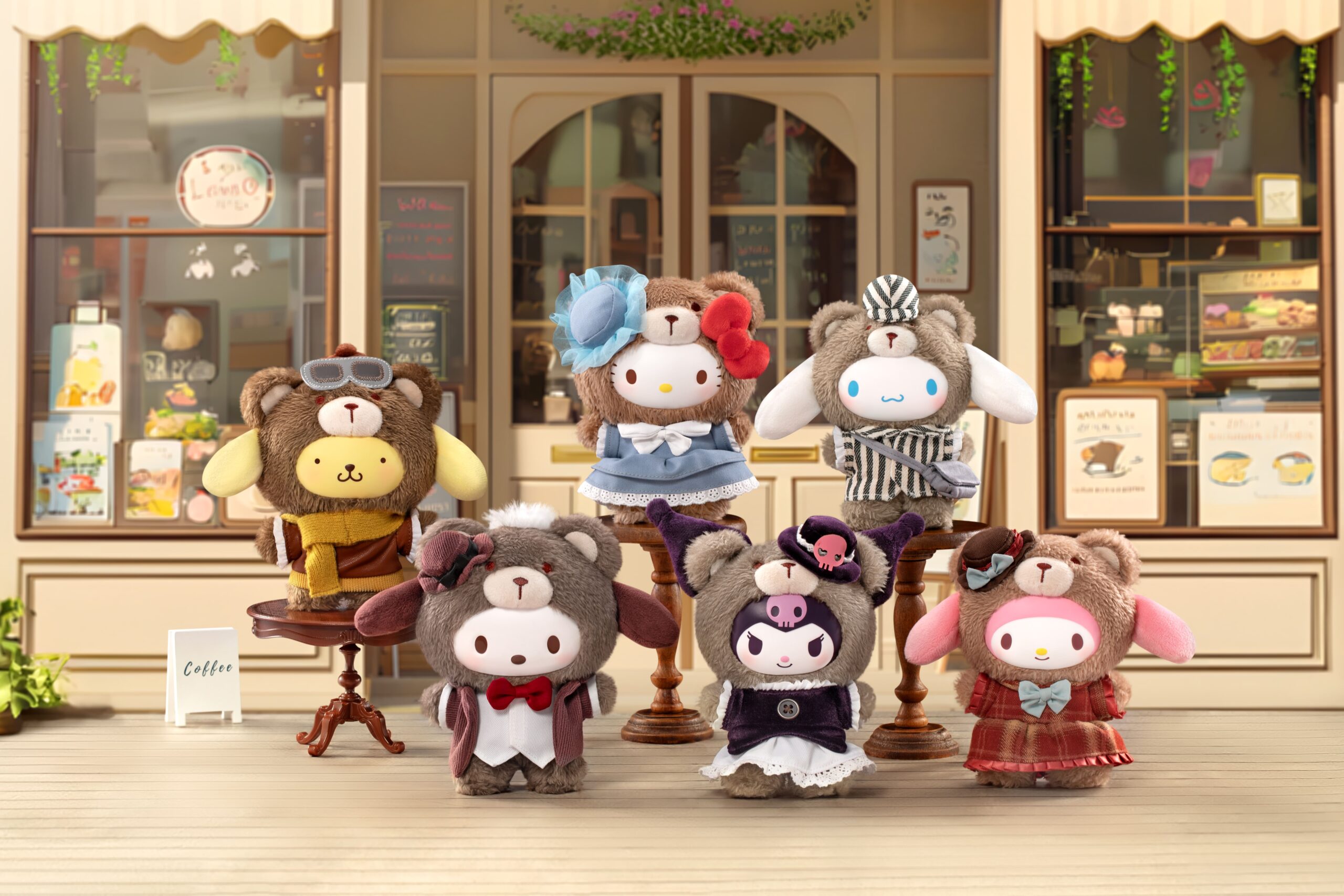 Sanrio characters Afternoon Tea Vinyl Plush Blind Box