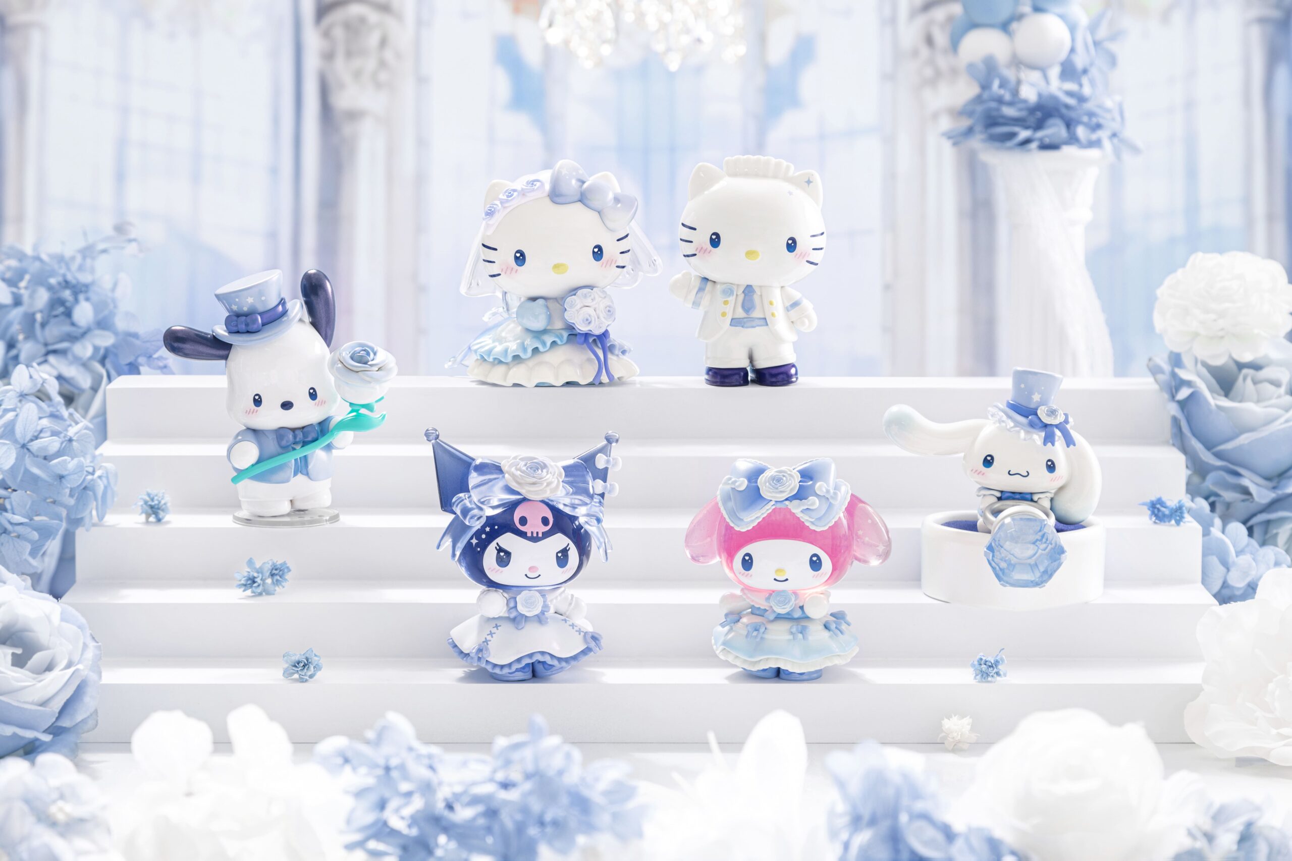 Sanrio characters Romantic Wedding Series Figures Blind Box