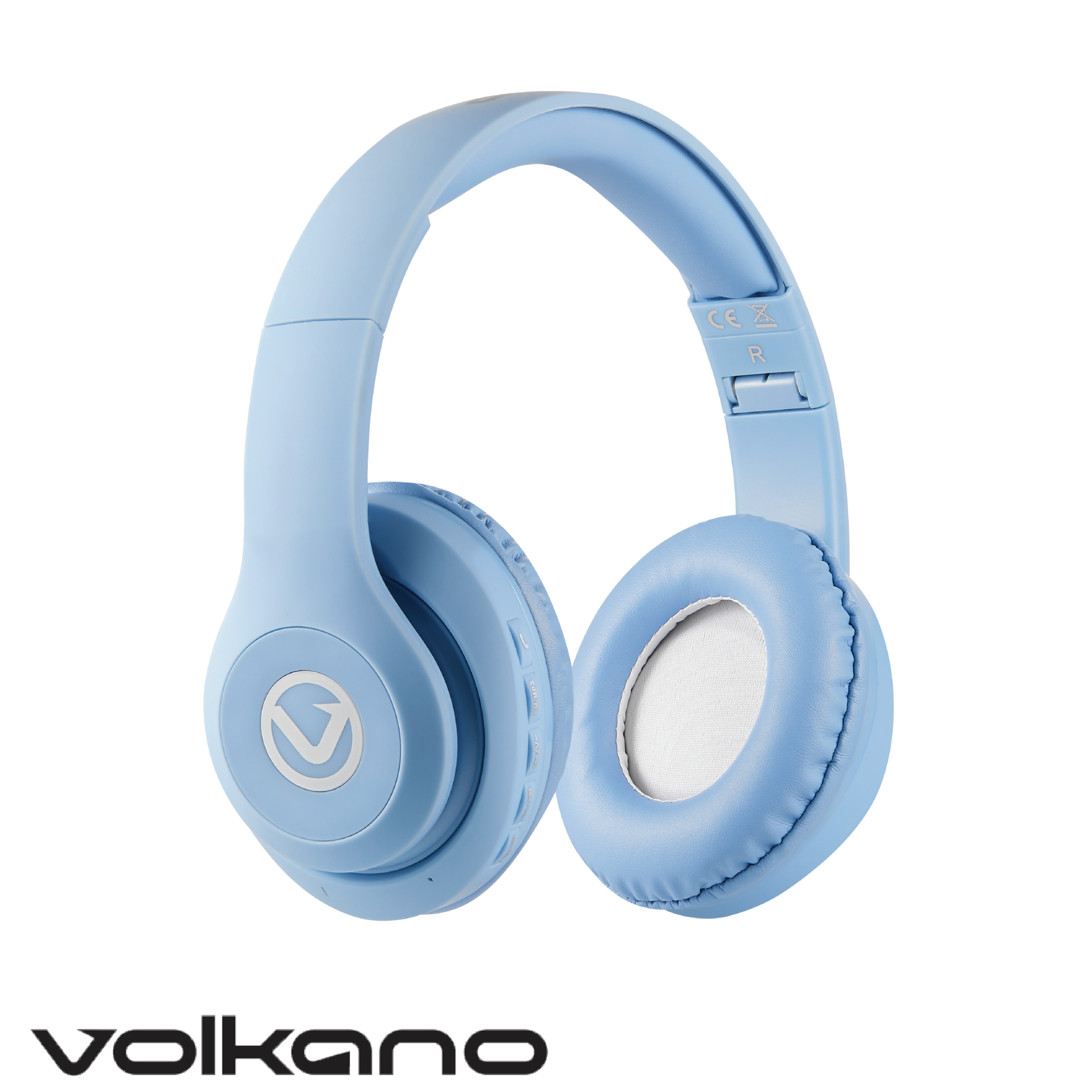 Volkano Impulse Series Bluetooth Headphones – Pastel Blue