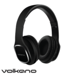 Audifonos Bluetooth Volkano Phonic Series de tamaño completo - Negro