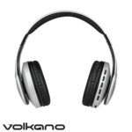 Audifonos Bluetooth Volkano Phonic Series de tamaño completo - Plateado - Imagen de 2