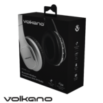 Audifonos Bluetooth Volkano Phonic Series de tamaño completo - Plateado - Imagen de 4