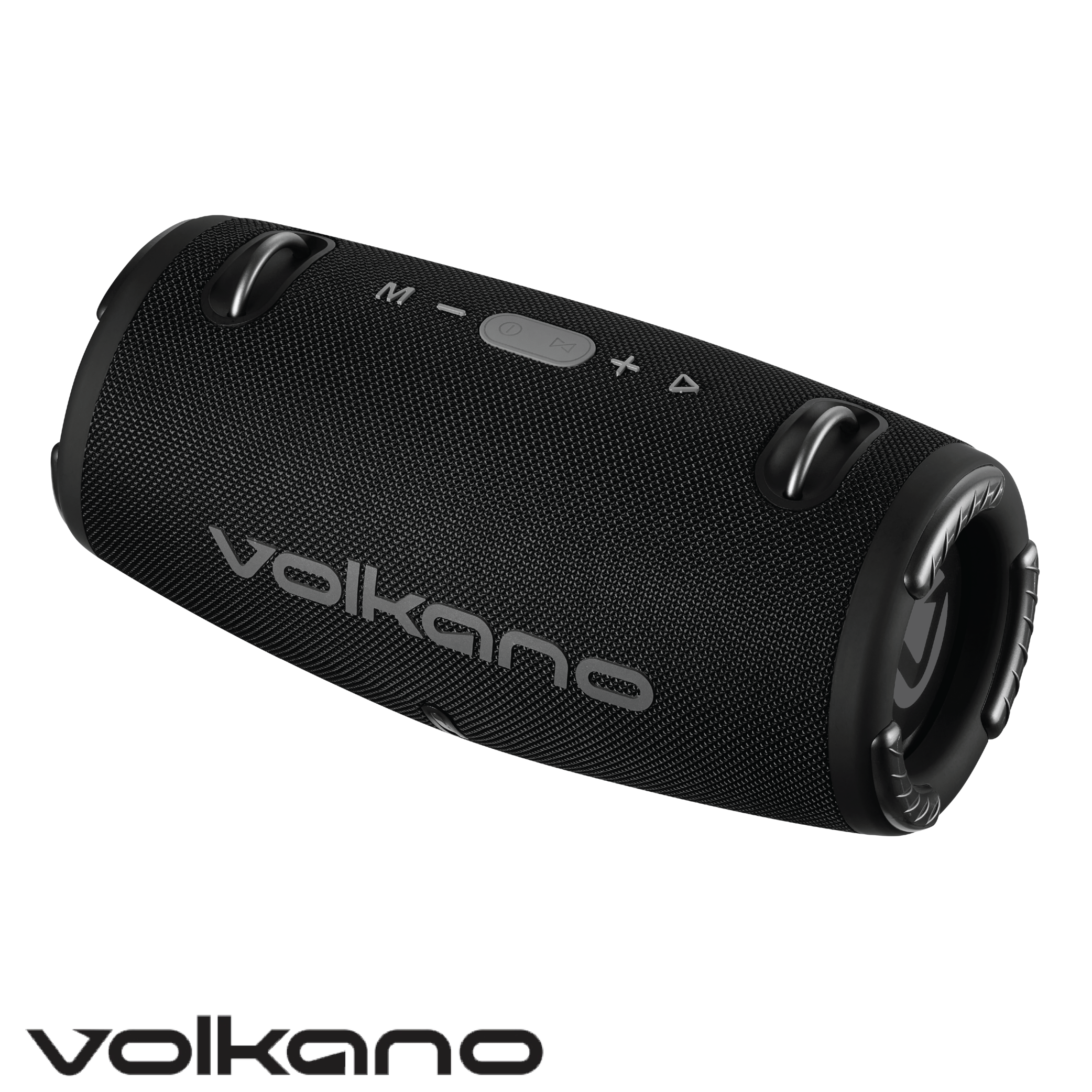Volkano Cyclone Series Portable Bluetooth Speaker – Black