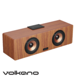Barra de Sonido Volkano Retro con Acabado en Madera - Imagen de 2