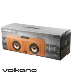 Barra de Sonido Volkano Retro con Acabado en Madera - Imagen de 3