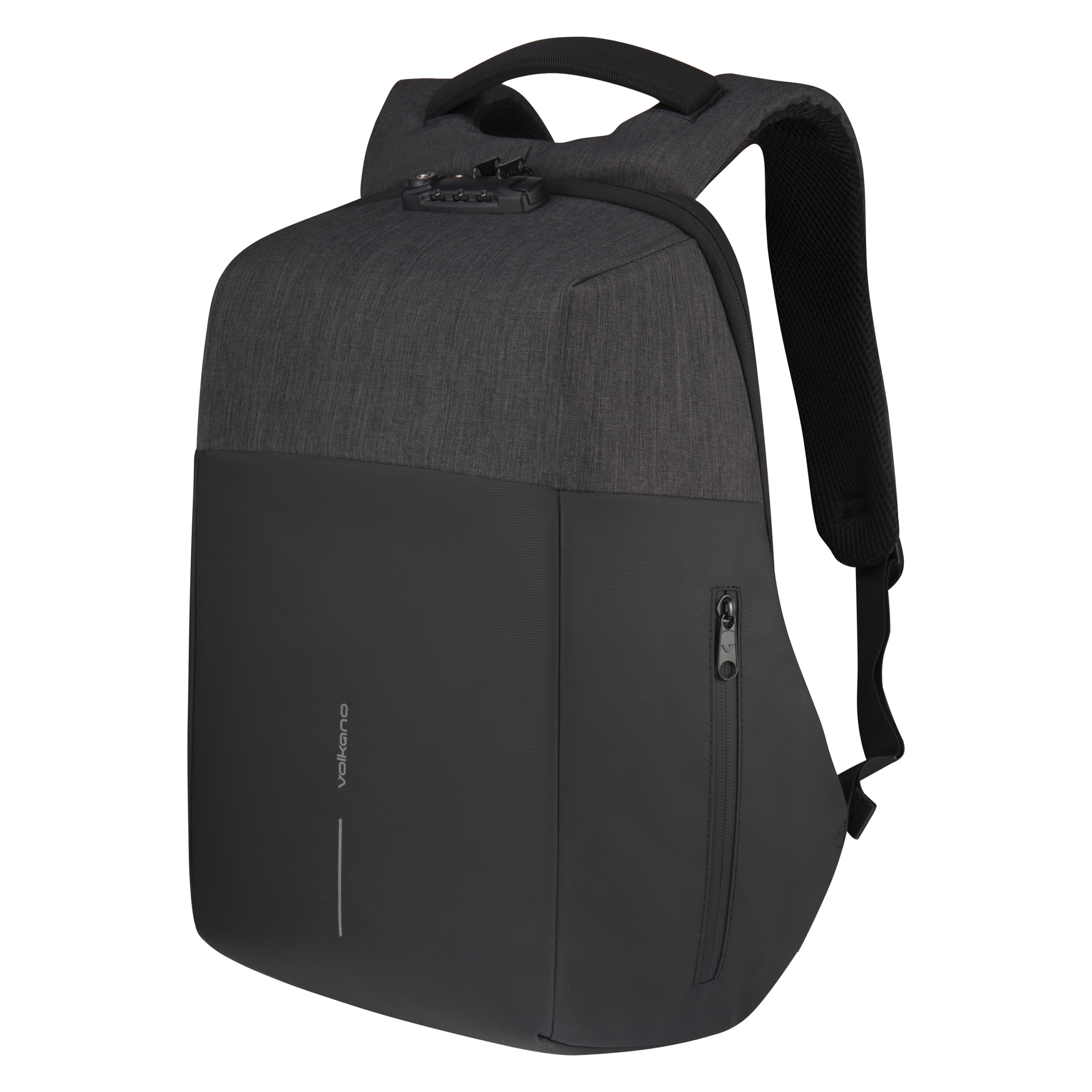 Volkano Smart Deux Laptop Backpack Black/Charcoal.
