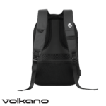 Mochila para Laptop Volkano Refine 15.6 - Negro/Gris Carbon - Imagen de 2