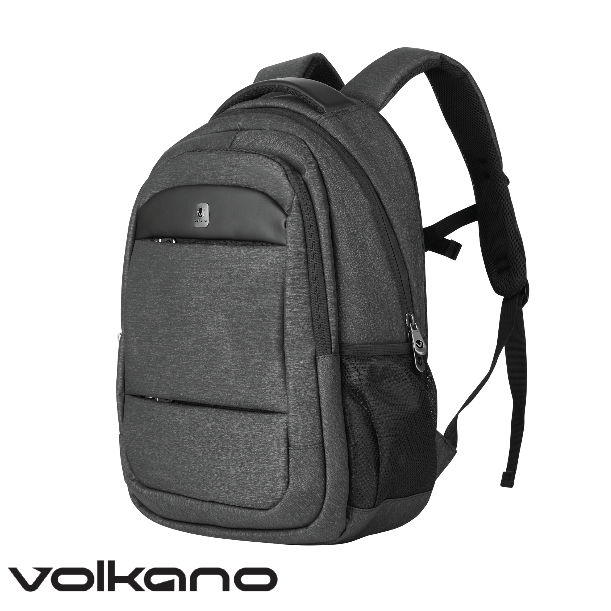 Volkano Woodrow 15.6″ Laptop Backpack Dk Grey