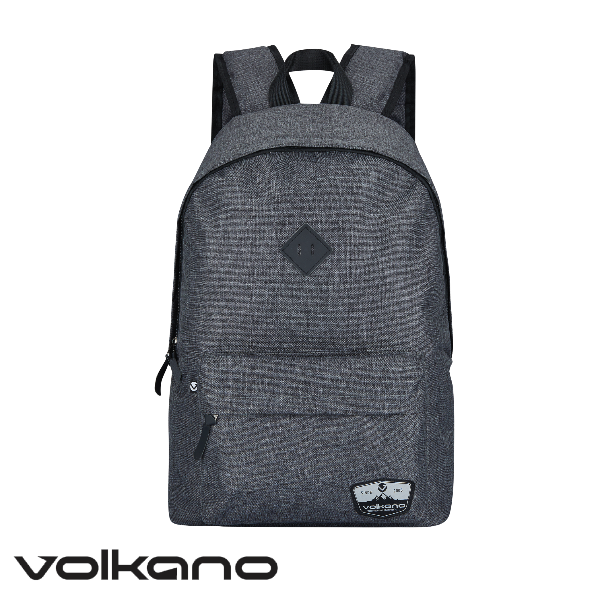 Volkano Distinct 15.6 Laptop Backpack Grey Melange