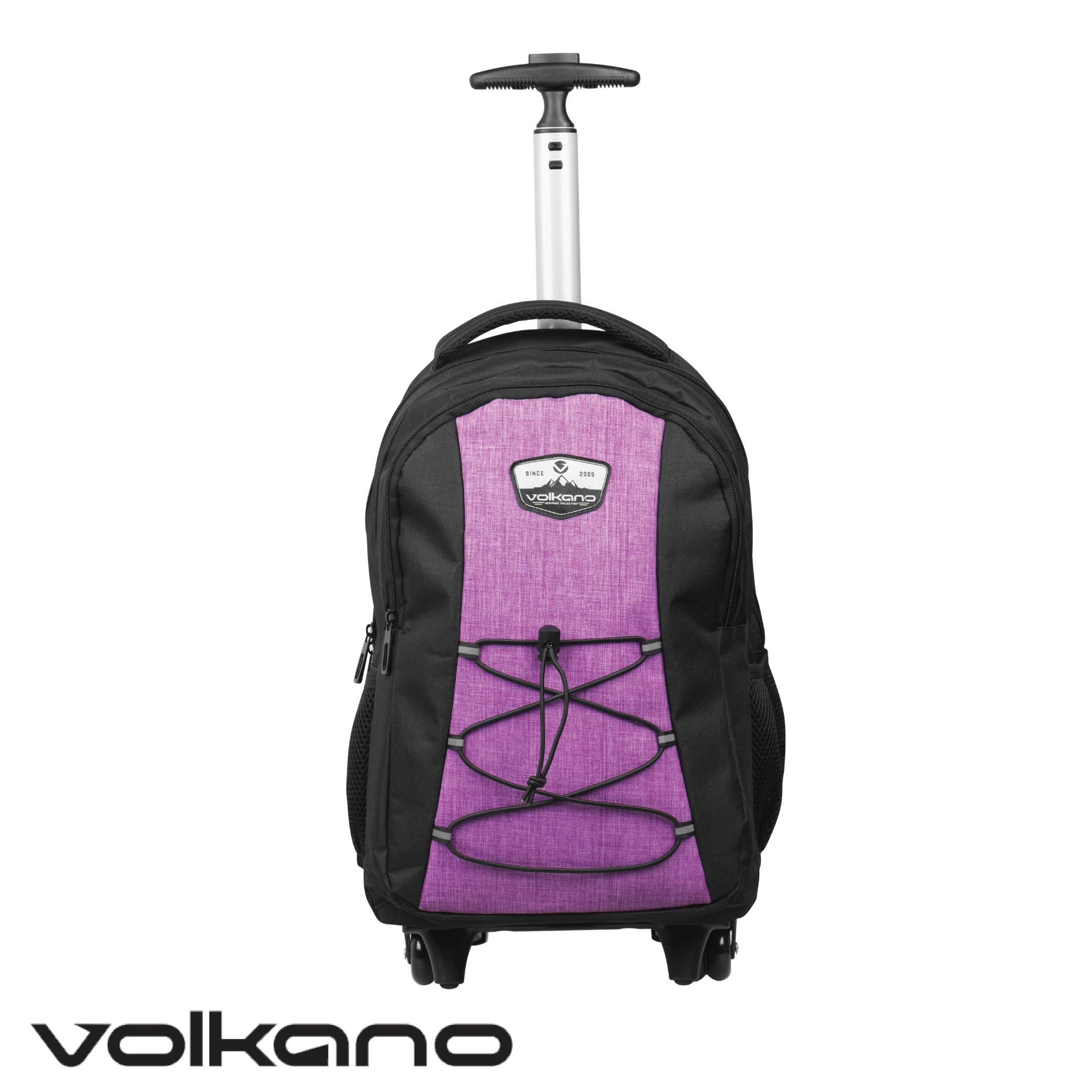 Volkano Winner Trolley Backpack 22L Pink