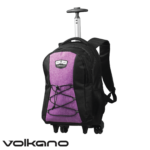 Mochila con Ruedas Volkano Winner 22L - Rosada - Imagen de 2
