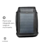 Mochila con carga solar para laptop de 15.6"