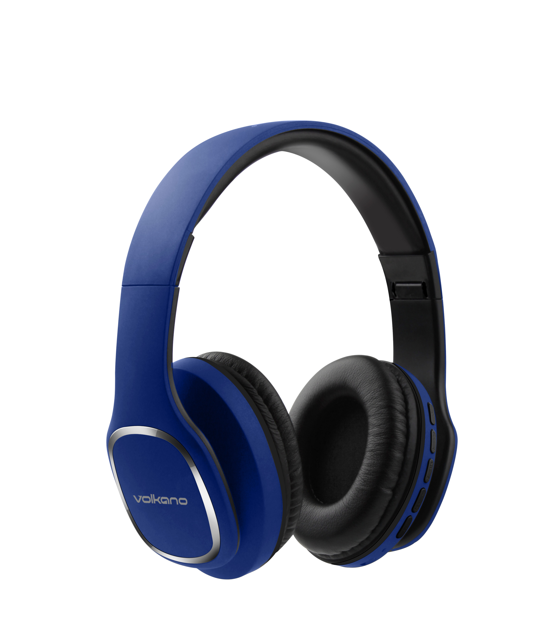 Volkano Phonic Series Bluetooth full size headphones – blue