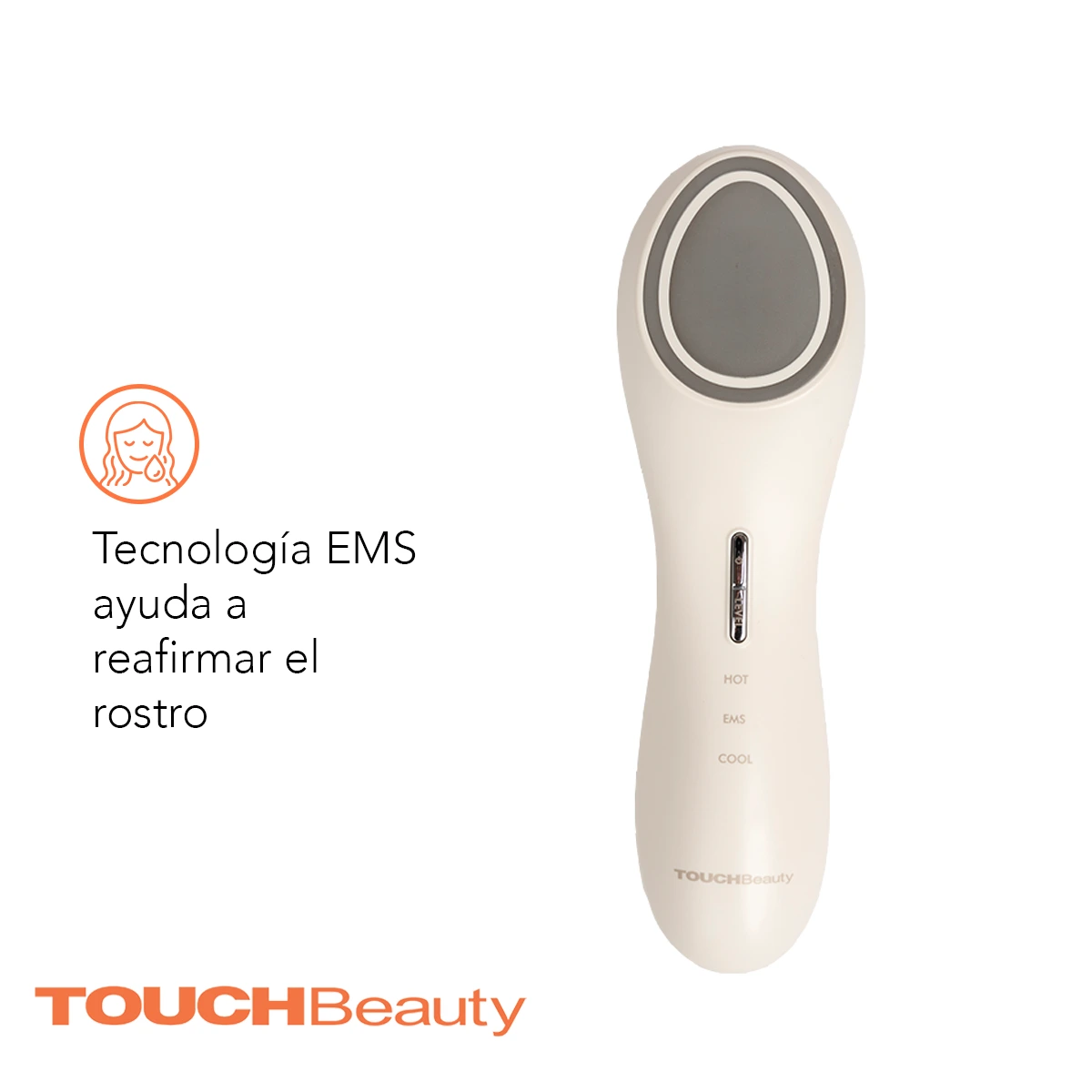 Revitalizador de piel de Estimulacion Muscular Electrica (EMS) caliente y frio