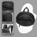 Mochila para portatil Supanova Layla de 15.6 Negra - Imagen de 2