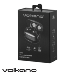 Volkano Pisces Serie 2.0 TWS Auriculares + Estuche de Carga - Negro - Imagen de 3