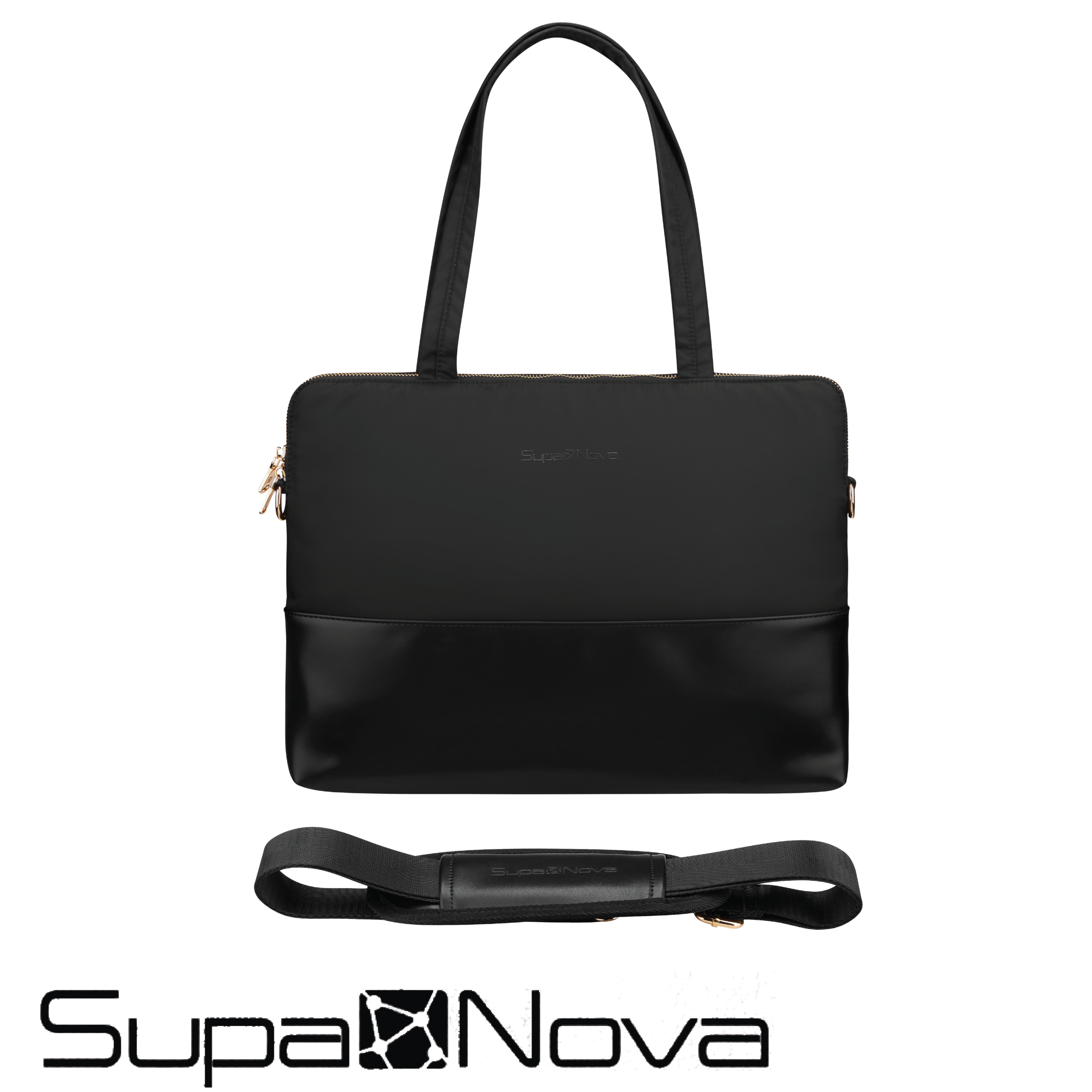 Supanova Gwen 15.6″ Bolso de Mano para Laptop Negro