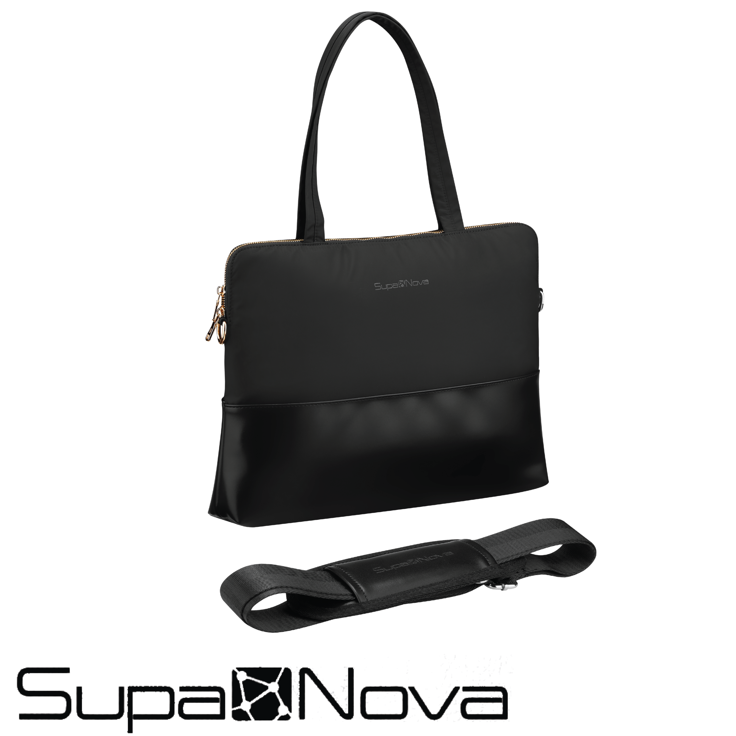 Supanova Gwen 15.6" Bolso de Mano para Laptop Negro - Imagen de 2
