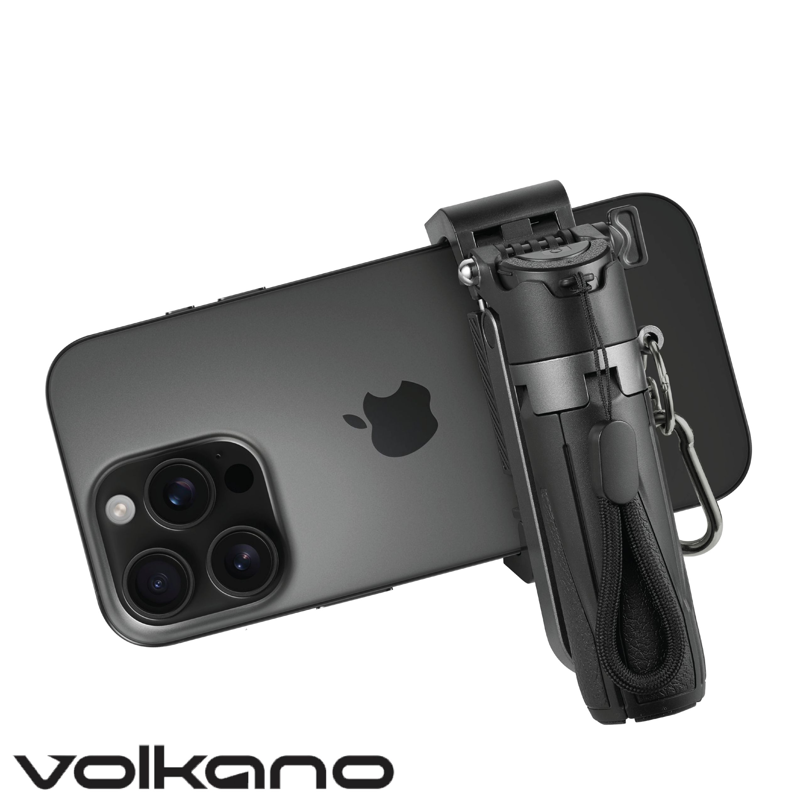 Volkano FlexCam Mini Series 4 en 1 trípode multifuncional para teléfono, palo selfie, control remoto de cámara Bluetooth y trípode - Imagen de 3
