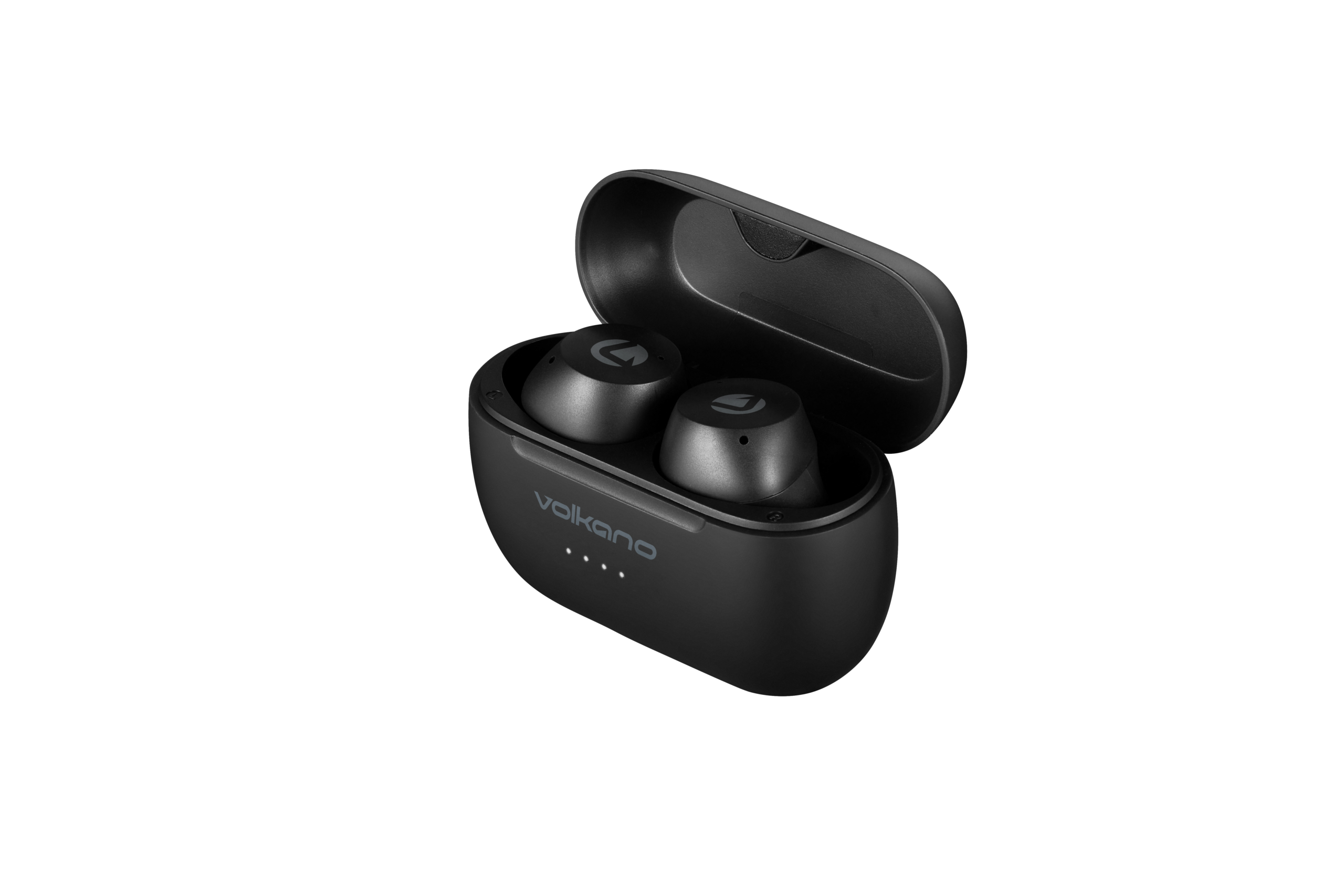 Volkano Pisces Serie 2.0 TWS Auriculares + Estuche de Carga - Negro - Imagen de 3