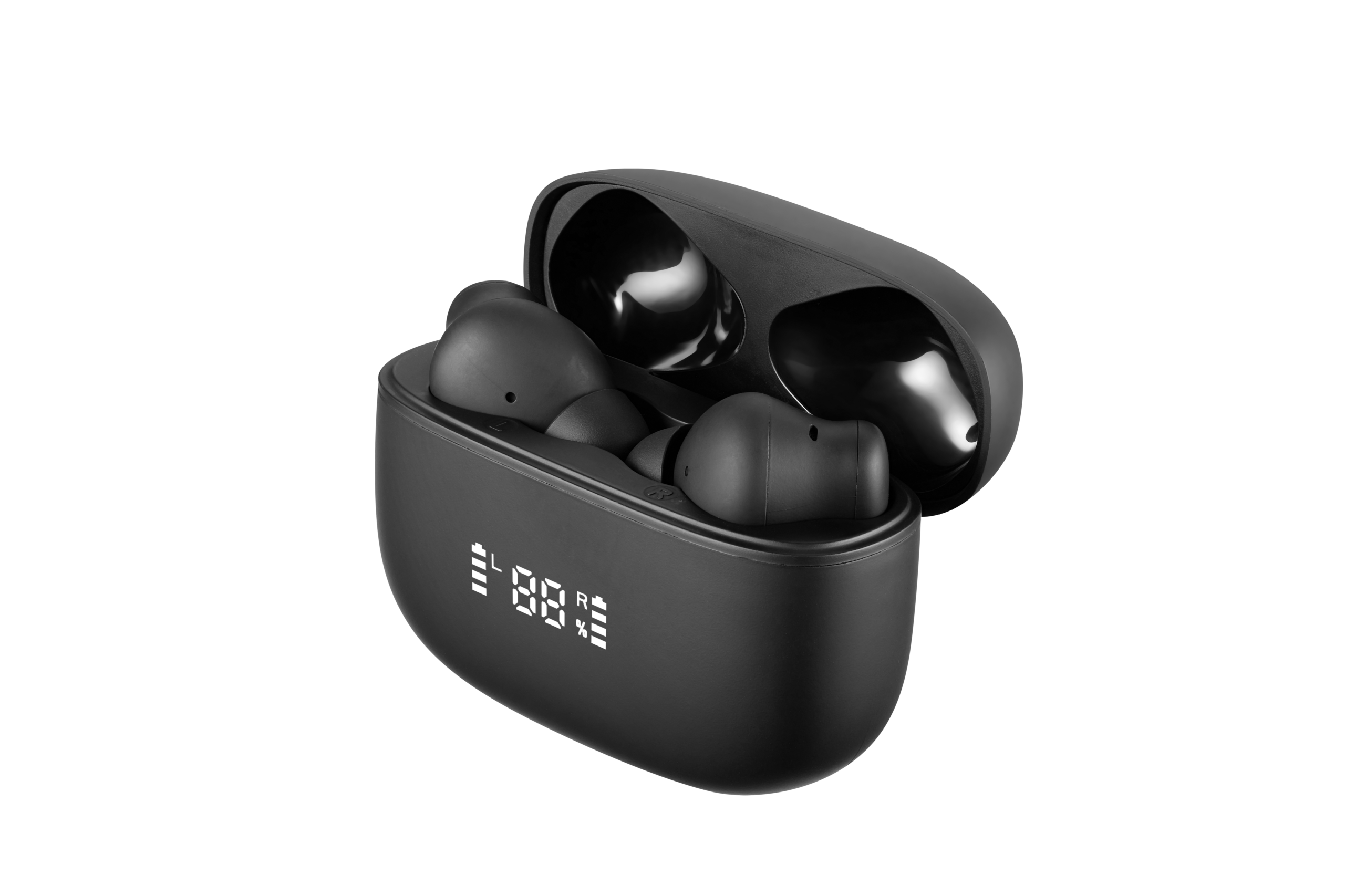 Auriculares Volkano Cove Series ANC + DUAL ENC TWS – Negro