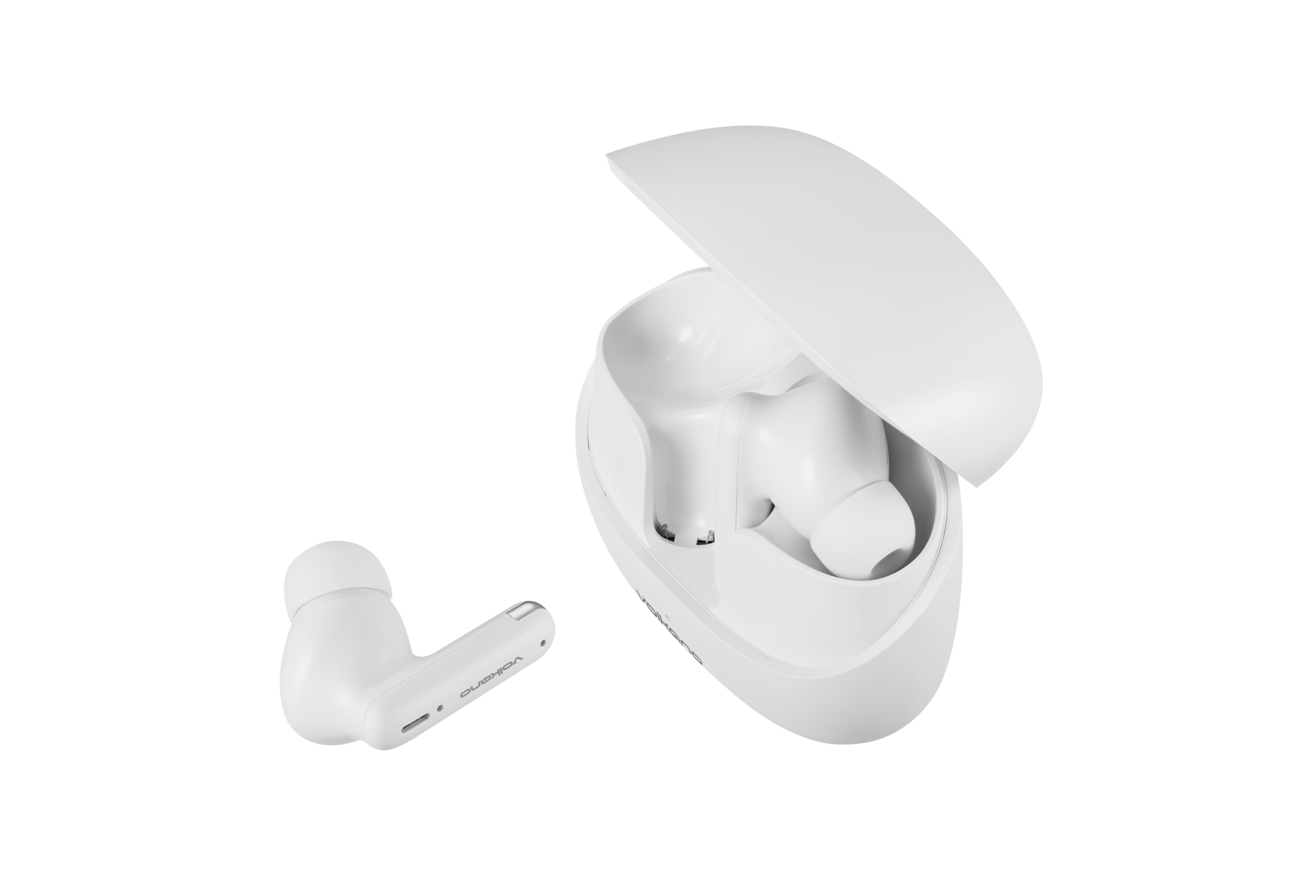 Volkano Jupiter Series TWS Auriculares – Blanco