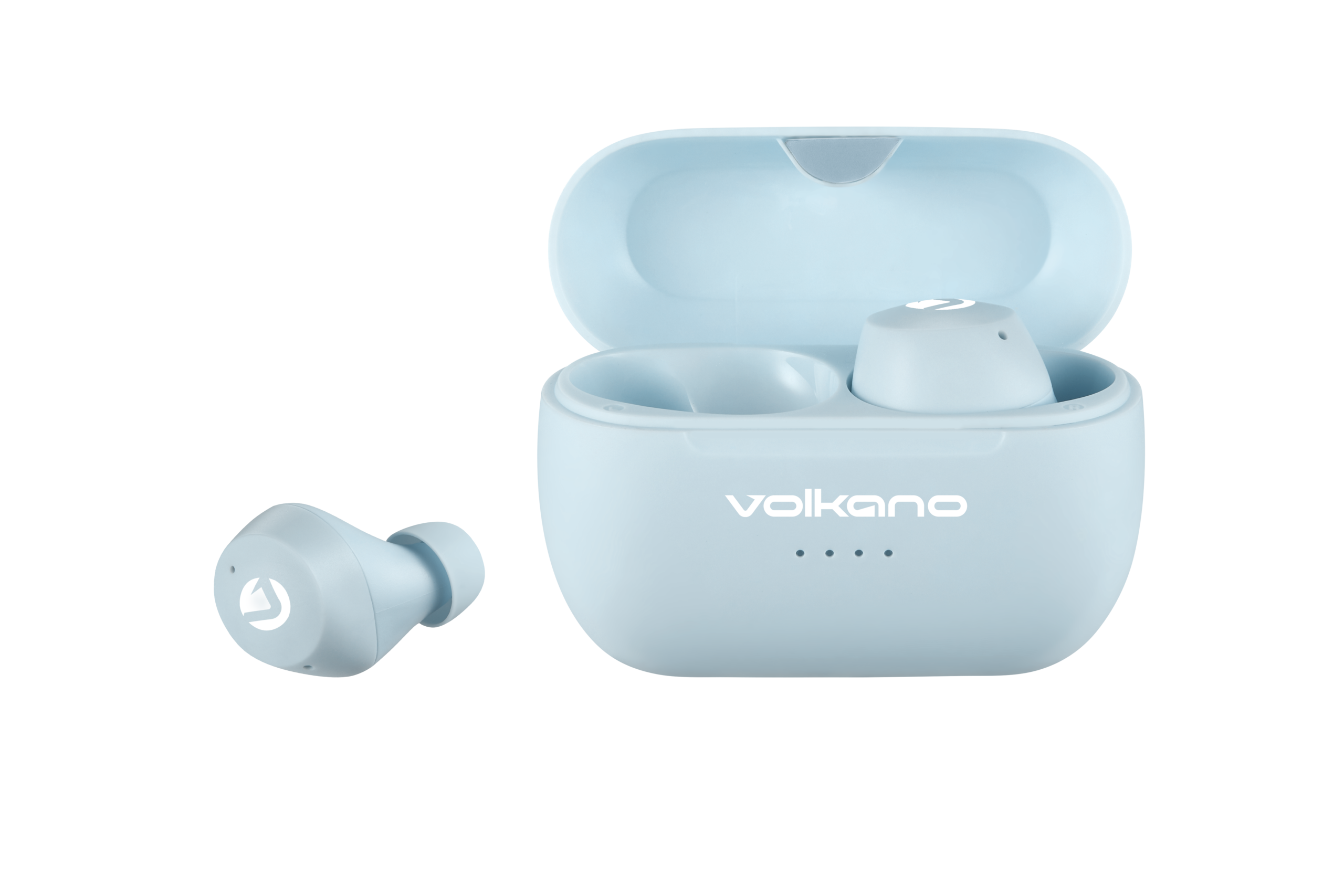 Volkano Pisces Serie 2.0 TWS Auriculares + Estuche de Carga - Azul - Imagen de 3