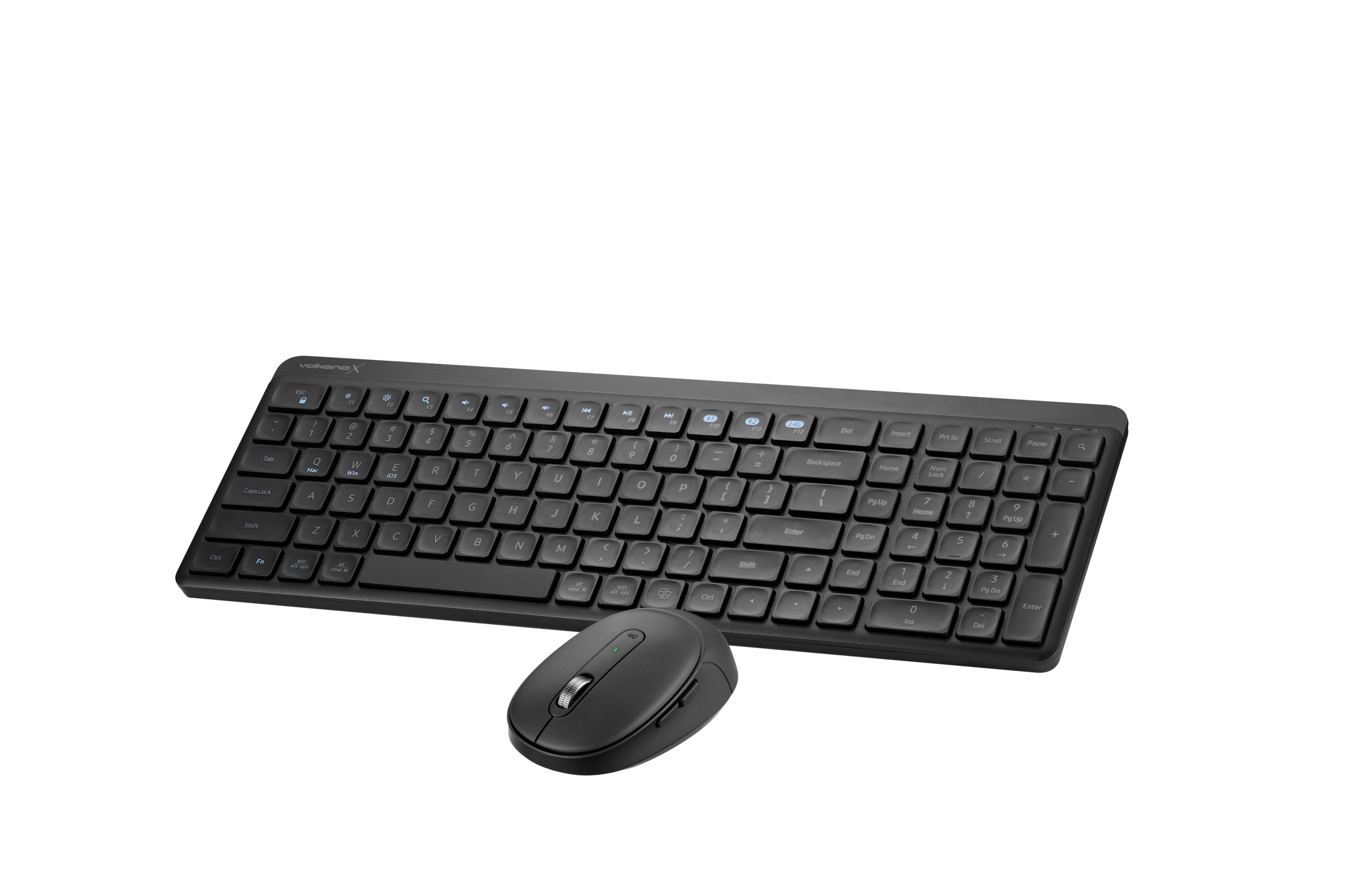 Combo de teclado y ratón inalámbricos Bluetooth VolkanoX Scorch - Grafito - Imagen de 2