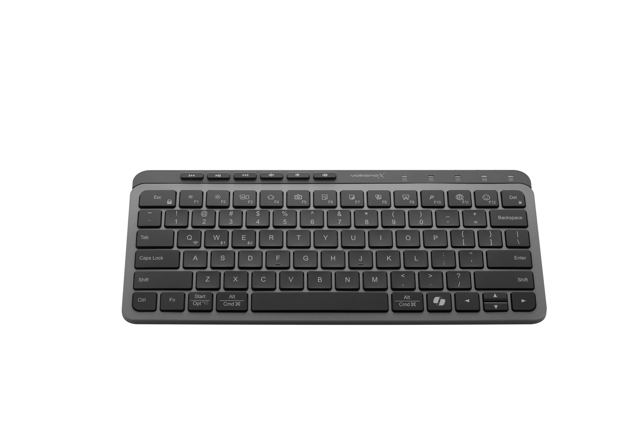 Teclado inalámbrico Bluetooth VolkanoX Ember – Grafito
