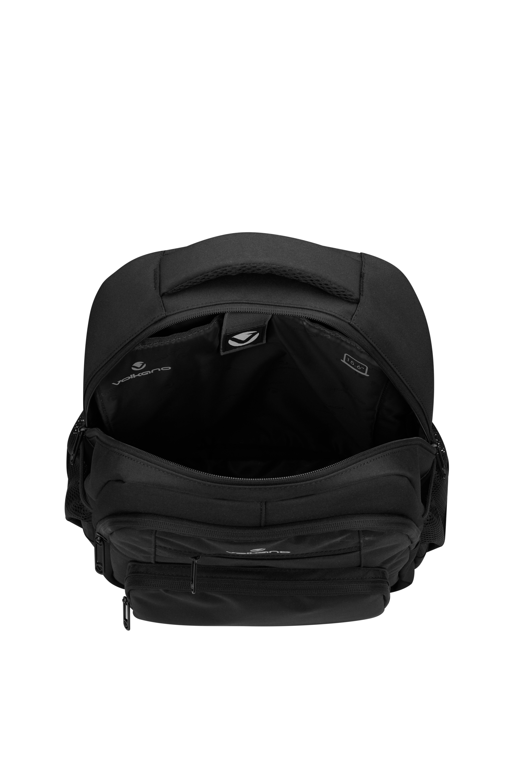 Mochila para portátil Volkano Grayson de 15,6" negra - Imagen de 2