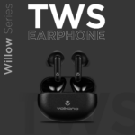 Volkano Willow ENC TWS Auricular con interruptor Hall - Negro