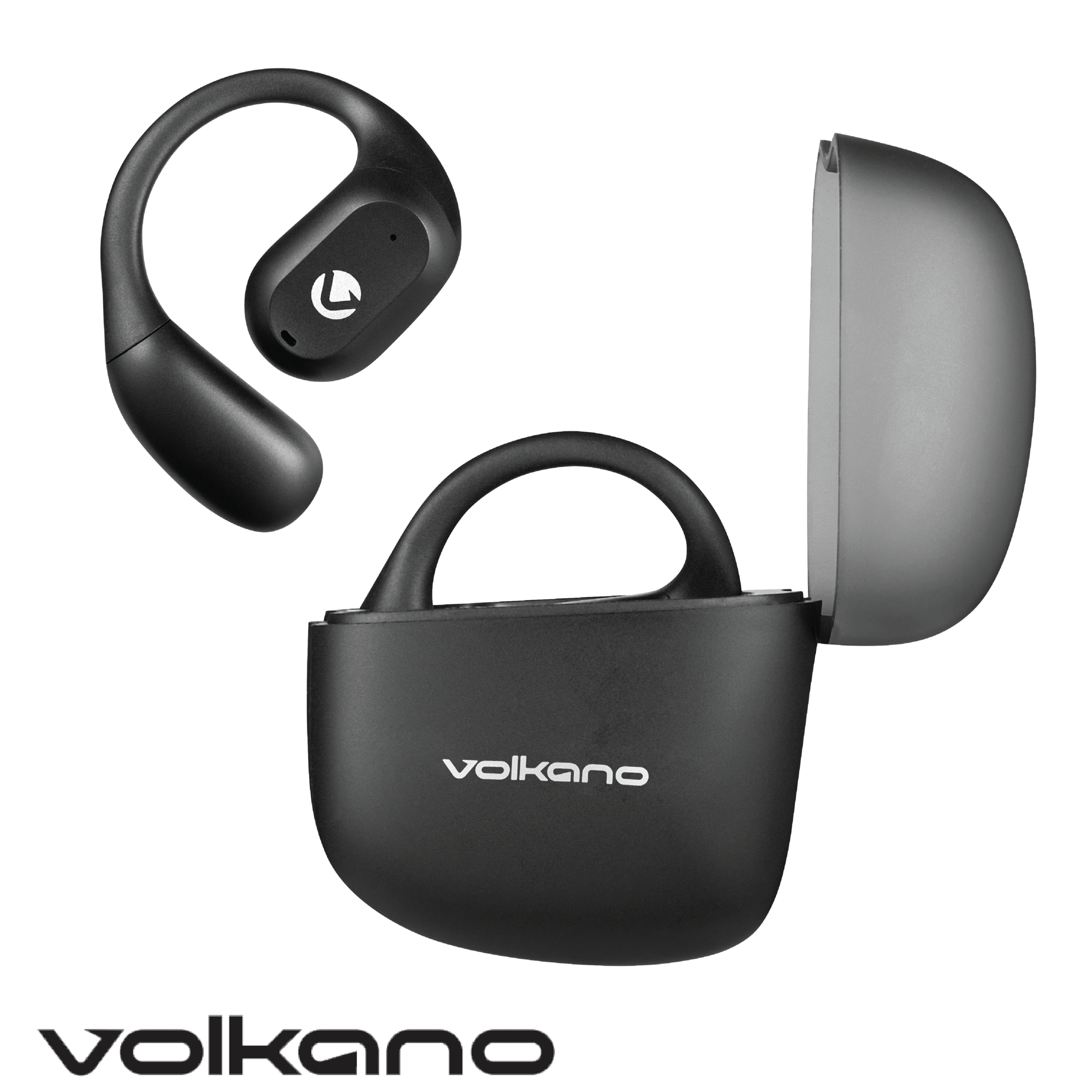 Volkano Riff Series Auriculares TWS de conducción aérea – Negro