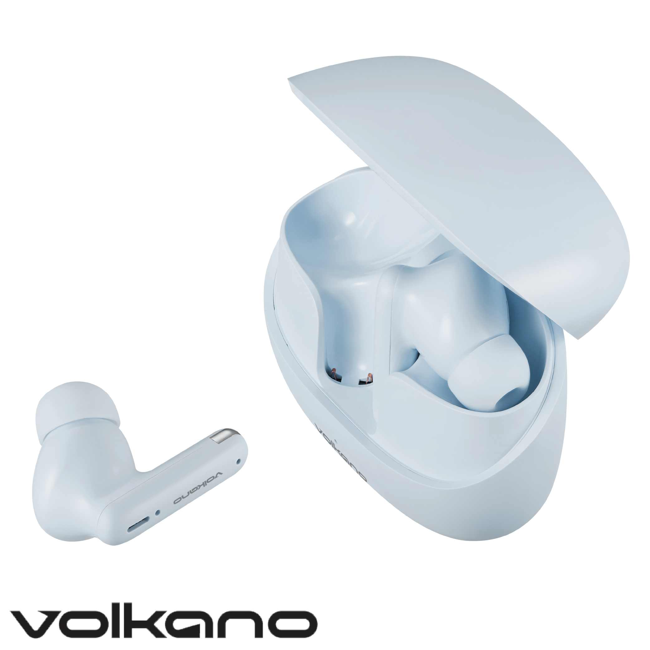 Auriculares Volkano Jupiter Series TWS – Azul pastel
