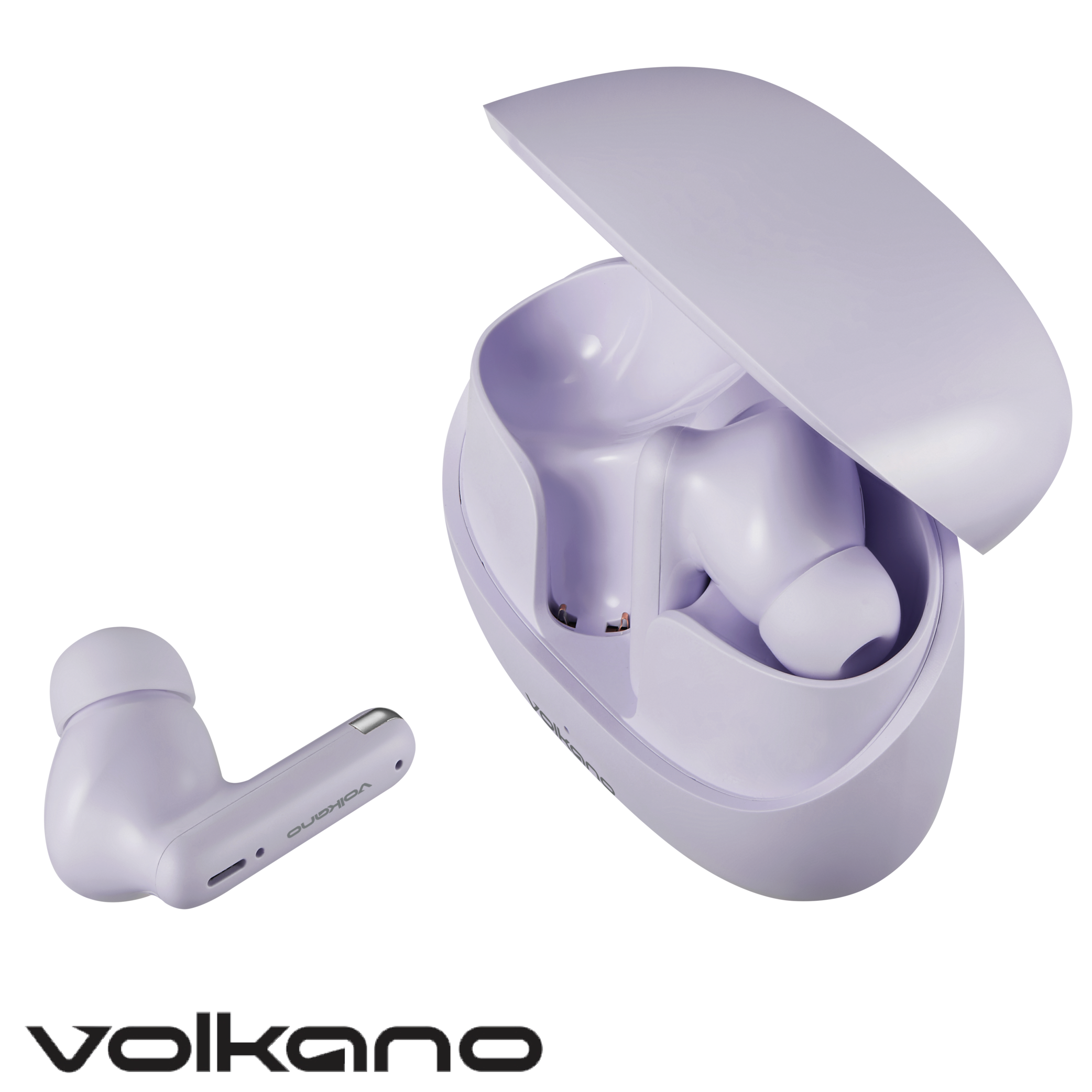 Auriculares Volkano Jupiter Series TWS – Morado pastel