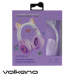 Volkano Whisker Series Auriculares Bluetooth con orejas de gato