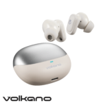 Volkano Sugar-Cube Auriculares inalámbricos con cancelación activa de ruido - Nude