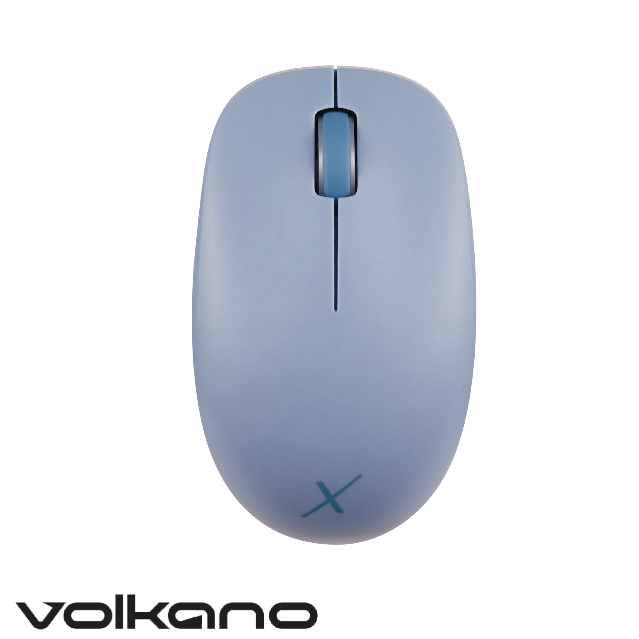 Mouse inalámbrico Bluetooth VolkanoX Magma – Azul Gris