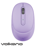 Mouse inalámbrico Bluetooth VolkanoX Crater - Morado
