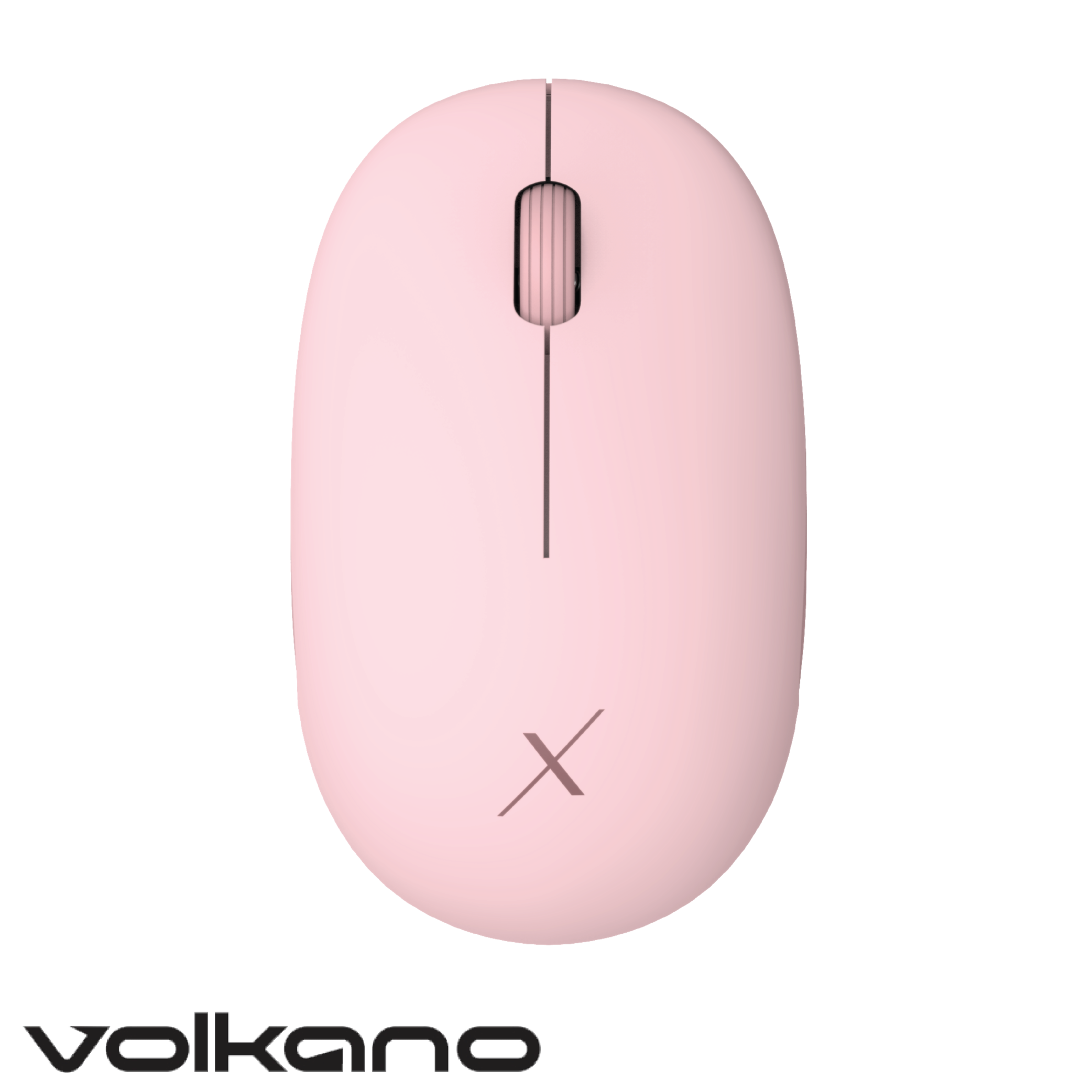 Mouse inalámbrico Bluetooth VolkanoX Asher – Rosa