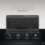 Teclado inalambrico Bluetooth VolkanoX Ember - Grafito - Imagen de 3