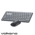 Combo de teclado y raton inalambricos Bluetooth VolkanoX Blaze - Grafito
